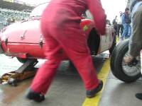 MARTINS RANCH Corvette Vintage Racing green hell mg tire
